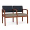 Lesro Lenox 2 Seat Tandem Seating W/ Arm, 44 in W 26 in L 31.5 in H LW2103 - alternate 1